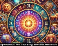 Daily Horoscope March 18: New Moon Brings Emotional Fresh Starts for All Signs