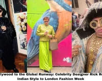From Bollywood to the Global Runway: Celebrity Designer Rick Roy Takes Indian Style to London Fashion Week