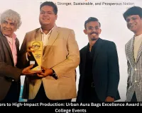 From Headliners to High-Impact Production: Urban Aura Bags Excellence Award in Corporate & College Events