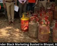 Gas Cylinder Black Marketing Busted in Bhopal, 68 Seized