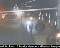 Gwalior Road Accident: 5 Family Members Killed as Scorpio Hits Auto