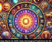 Horoscope Today March 13, 2026: Daily Astrological Predictions for All Zodiac Signs