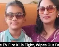  Indore EV Fire Kills Eight, Wipes Out Family 