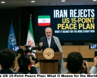 Iran Rejects US 15-Point Peace Plan: What It Means for the World Right Now
