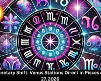 Major Planetary Shift: Venus Stations Direct in Pisces on March 27, 2026