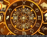 Monthly Horoscope: March 2026's Luckiest and Most Challenged Zodiac Signs Revealed