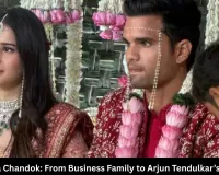 Arjun Tendulkar Marries Saniya Chandok in Mumbai; Amitabh, Ambani, and Cricket Legends Attend