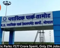 MP Plastic Parks: ₹177 Crore Spent, Only 274 Jobs Created