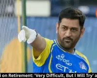 MS Dhoni on Retirement: 'Very Difficult, But I Will Try' at Roar 26