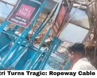  Khallari Mata Ropeway Collapse: 1 Dead, 17 Injured in Chhattisgarh