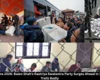 Nepal Elections 2026: Balen Shah’s Rastriya Swatantra Party Surges Ahead in 106 Seats, Oli Trails Badly