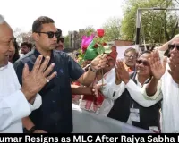 Nitish Kumar Resigns as MLC After Rajya Sabha Election