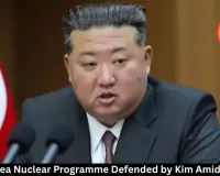 North Korea Nuclear Programme Defended by Kim Amid Tensions