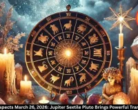 Planetary Aspects March 26, 2026: Jupiter Sextile Pluto Brings Powerful Transformation