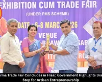 PM Vishwakarma Trade Fair Concludes in Hisar, Government Highlights Branding as Key Step for Artisan Entrepreneurship