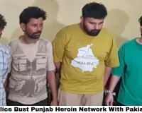 Raipur Police Bust Punjab Heroin Network With Pakistan Links