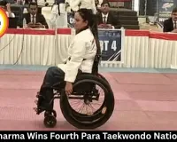 Sapna Sharma Wins Fourth Para Taekwondo National Gold