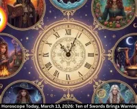  Scorpio Tarot Horoscope Today, March 13, 2026: Ten of Swords Brings Warning and Wisdom