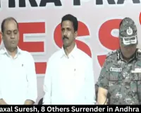 Senior Naxal Suresh, 8 Others Surrender in Andhra Pradesh 