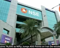 Sensex Reclaims 74,000 as Nifty Jumps 400 Points on Iran De-escalation Hopes