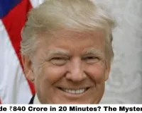 Who Made ₹840 Crore in 20 Minutes? The Mystery Trade Before Trump's Iran U-Turn Raises Serious Insider Trading Fears