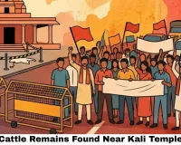 Bhopal Cattle Remains Found Near Kali Temple Talaiya — Right-Wing Protest Blocks Traffic as Tensions Rise in Madhya Pradesh Capital
