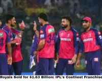 Rajasthan Royals Sold for $1.63 Billion — How IPL's Cheapest Franchise Became Its Most Expensive