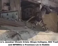 Bhopal Metro's Jawahar Chowk Crisis: Shops Collapse, 900 Traders Ruined, and MPMRCL's Promises Lie in Rubble