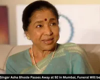 Legendary Singer Asha Bhosle Passes Away at 92 in Mumbai, Funeral Will be Tomorrow