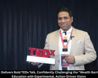 Asslam Shaikh Delivers Bold TEDx Talk, Confidently Challenging the “Wealth Barrier” in Global Education with Experimental, Action-Driven Vision