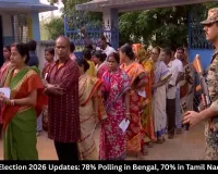 Assembly Election 2026 Updates: 78% Polling in Bengal, 70% in Tamil Nadu by 3 PM