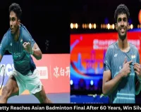 Ayush Shetty Reaches Asian Badminton Final After 60 Years, Win Silver Medal