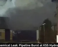 Bhilai Chemical Leak: Pipeline Burst at KSS Hydrocarbons