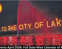 Bhopal Events April 2026: Full Date-Wise Calendar of All Events