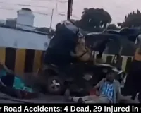  Bilaspur Road Accidents: 4 Dead, 29 Injured in Crashes