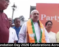 BJP Foundation Day 2026 Celebrations Across India