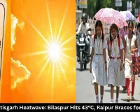 Chhattisgarh Heatwave: Bilaspur Hits 43°C, Raipur Braces for 44°C