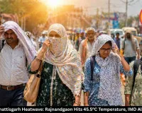 Chhattisgarh Heatwave: Rajnandgaon Hits 45.5°C Temperature, IMD Alert