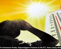 Chhattisgarh Heatwave Peaks, Rajnandgaon Hottest at 44.5°C, Rain Likely After 48 Hours