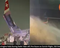 Swiss Plane Engine Fails During Delhi Take-off, Fire Scare on Zurich Flight, 232 Onboard Safe