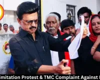 DMK Delimitation Protest & TMC Complaint Against BJP Card