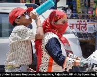 India Swelters Under Extreme Heatwave, Maharashtra, Rajasthan, UP Hit by Scorching Temperatures