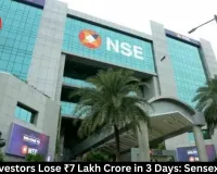 Indian Investors Lose ₹7 Lakh Crore in 3 Days: Sensex Crashes