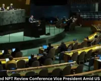 Iran Elected NPT Review Conference Vice President Amid US Objection