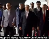 Iran FM Araghchi Meets Pak Army Chief Amid US Talks Bid 