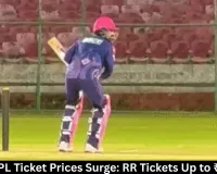 Jaipur IPL Ticket Prices Surge: RR Tickets Up to ₹40,000