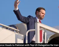 JD Vance Heads to Pakistan with Top US Delegation for Iran Talks