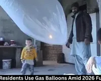 Karachi Residents Use Gas Balloons Amid 2026 Fuel Crisis