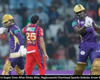 KKR Beat LSG in Super Over After Rinku Blitz, Raghuvanshi Dismissal Sparks Debate, Know Best Moments