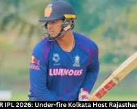 KKR vs RR IPL 2026: Under-fire Kolkata Host Rajasthan at Eden